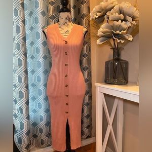 Hippie Rose - Super stretchy and comfortable pink dress